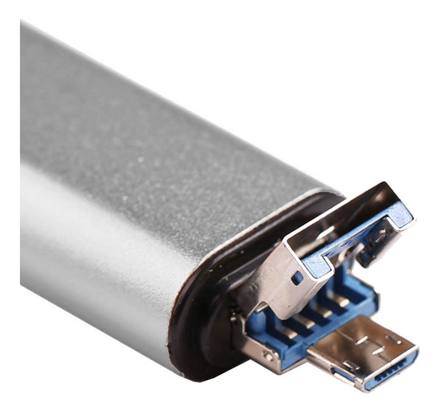 Memoria Usb Clasica Lightning Microusb Usb Pc 1tb 1024gb - imagen 2