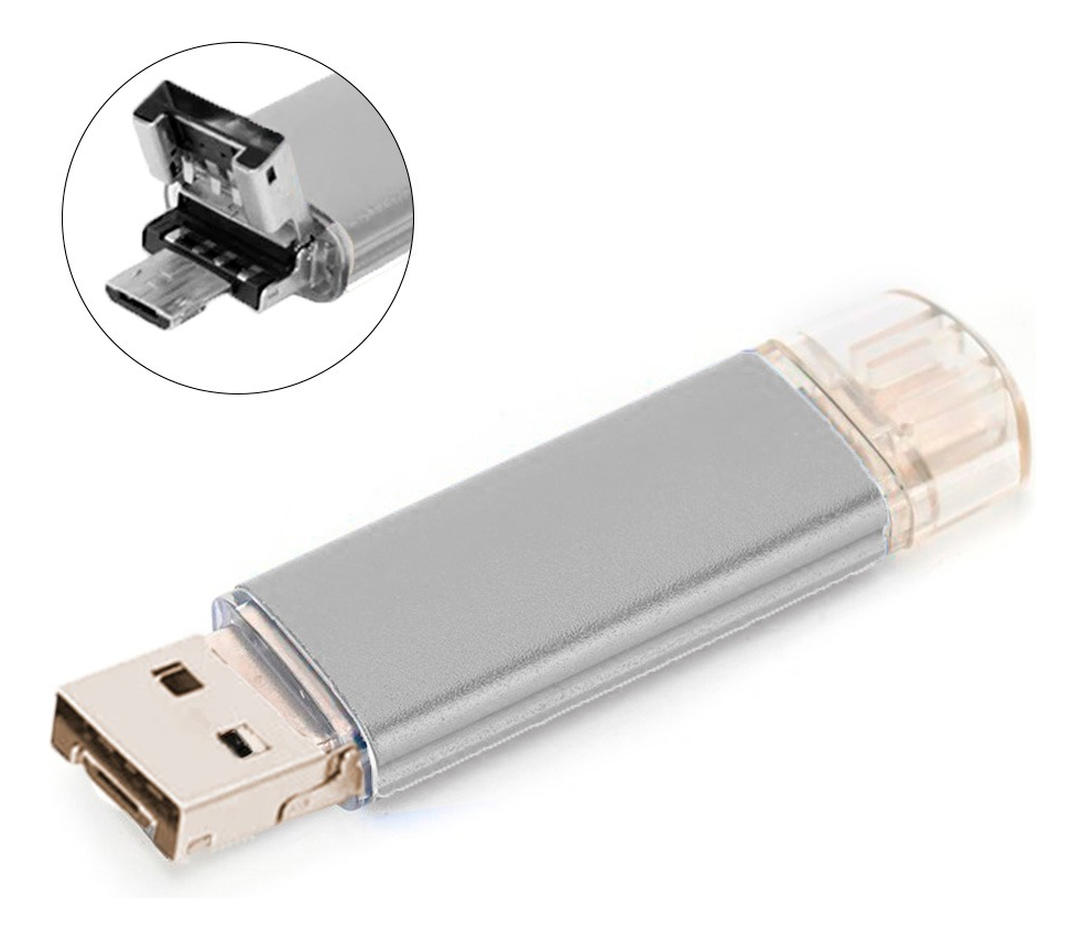 Memoria Usb Clasica Lightning Microusb Usb Pc 1tb 1024gb - imagen 3