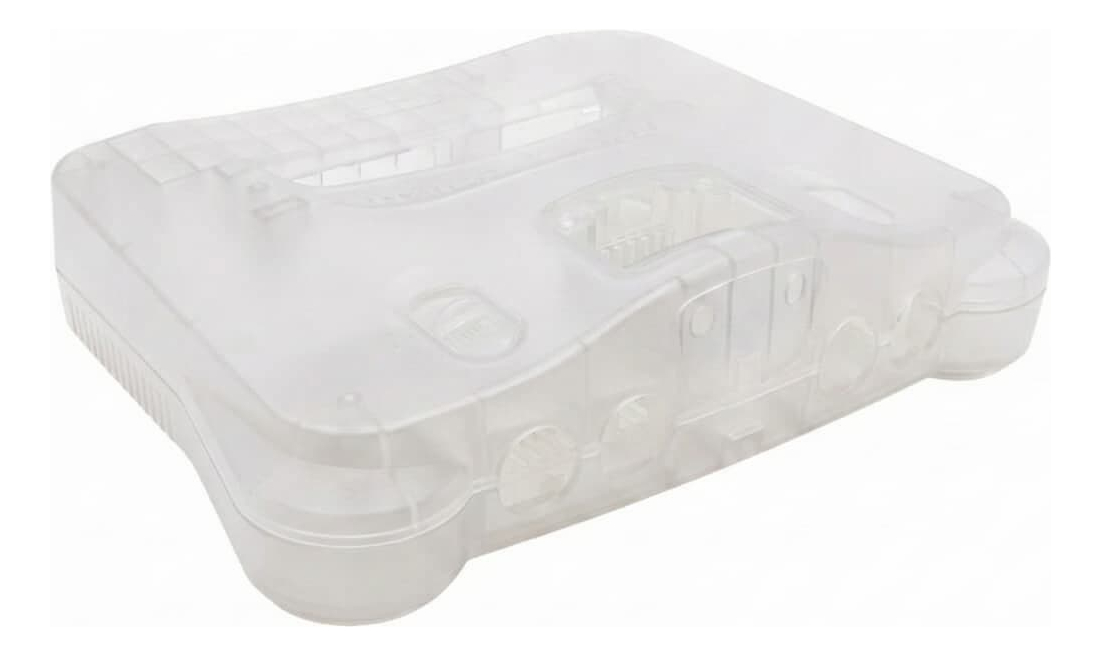 EST N64 Personalizado Cambia Tu Carcasa Transparente Con Estilo