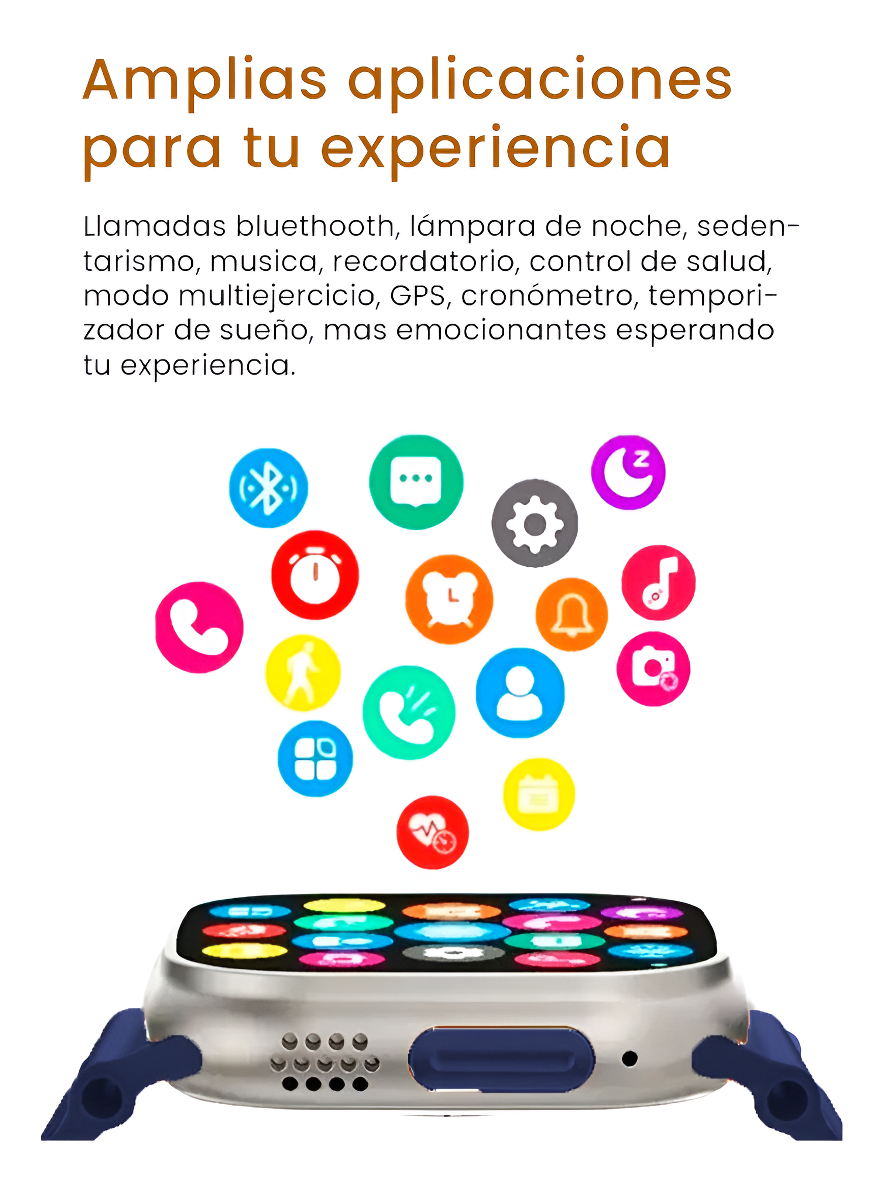 Smartwatch X90 salud y deporte