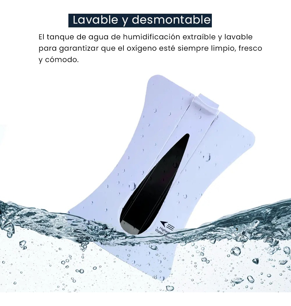 MID Vaso Humidificador Borboteador Concentrador Dedakj De-2a - imagen 4