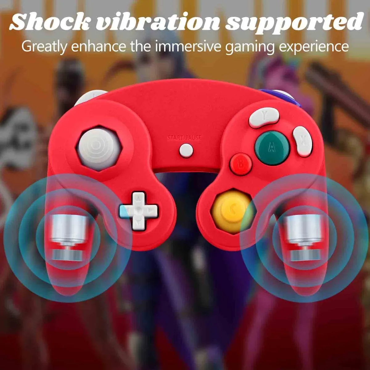 Nintendo Control Joystick Nintendo Gamecube Alámbrico Análogo Servita - imagen 4