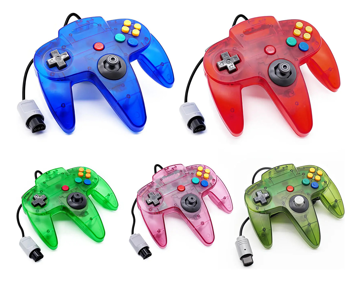 Nintendo Control Joystick Para Nintendo 64 Varios Colores Servitae - imagen 3