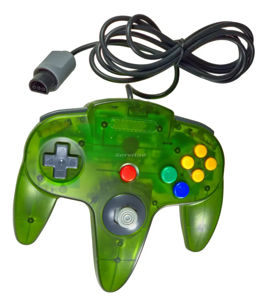Nintendo Control Joystick Para Nintendo 64 Varios Colores Servitae - imagen 5
