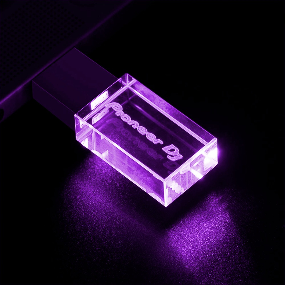 Servitae Pioneer Dj Memoria Usb 128gb Cristal Varios Colores Servitae - imagen 2