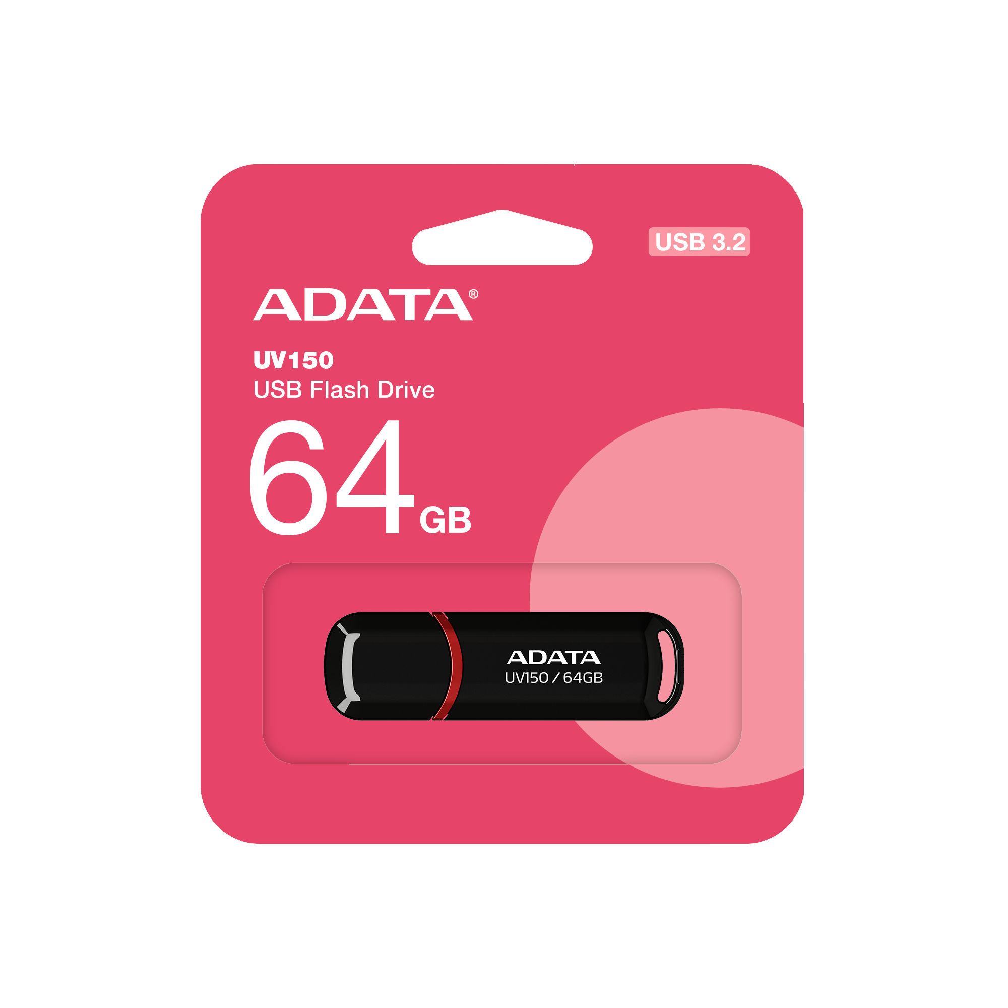 Adata Memoria USB Adata UV150 64GB USB 3.2 Negra - imagen 5