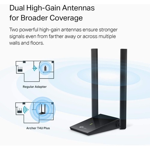 Antena Wi-fi Doble Banda Usb Archer T4u Plus Ac1300 Tp-link — vista 3 de 8
