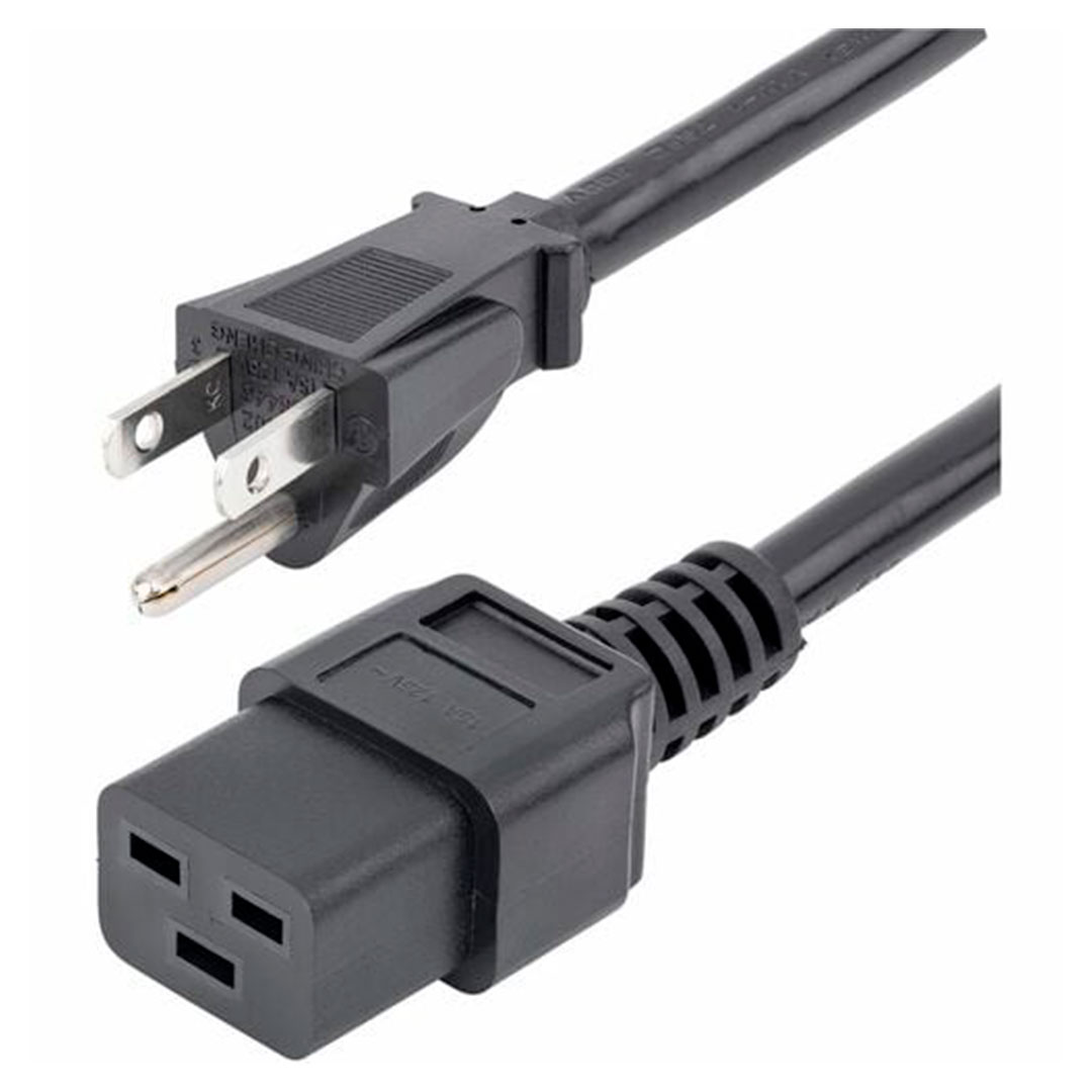 Cable De 1.8m Nema 5-15p A C19 De Servicio Pesado De 14a /vc — vista 1 de 7