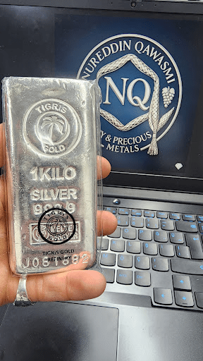 سبيكة فضة استثمارية Tigris Gold Refinery – 1 كيلوجرام