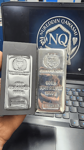 سبيكة فضة استثمارية Germania Mint – 1 كيلوجرام