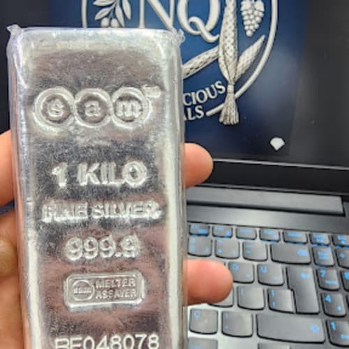 سبيكة فضة استثمارية SAM Precious Metals – 1 كيلوجرام