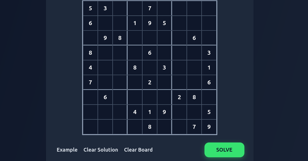Sudoku Solver – Solve Any 9×9 Puzzle Instantly | Free Online Tool ...