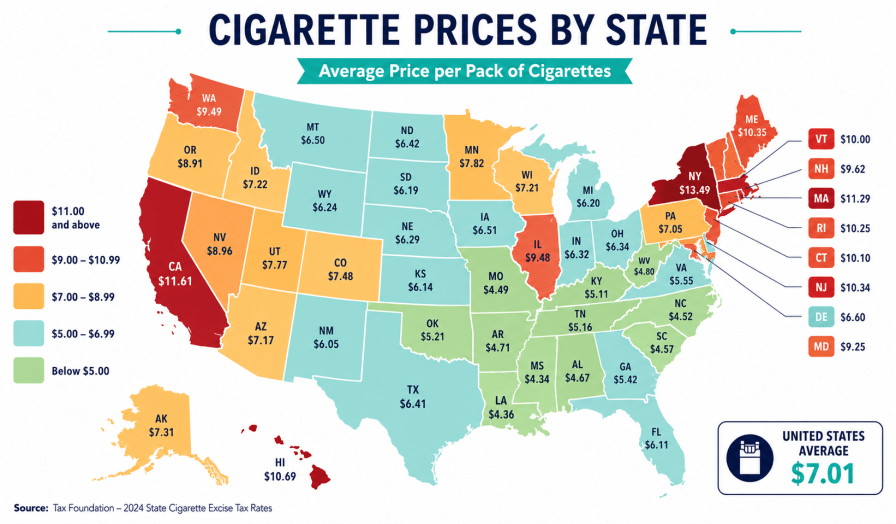 how much does it cost for a carton of cigarettes How Many Packs of Cigarettes Are in a Carton? (10 Packs & 200 Cigarettes Explained)