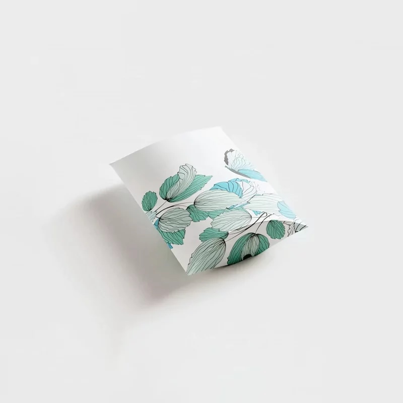 soap pillow box white color