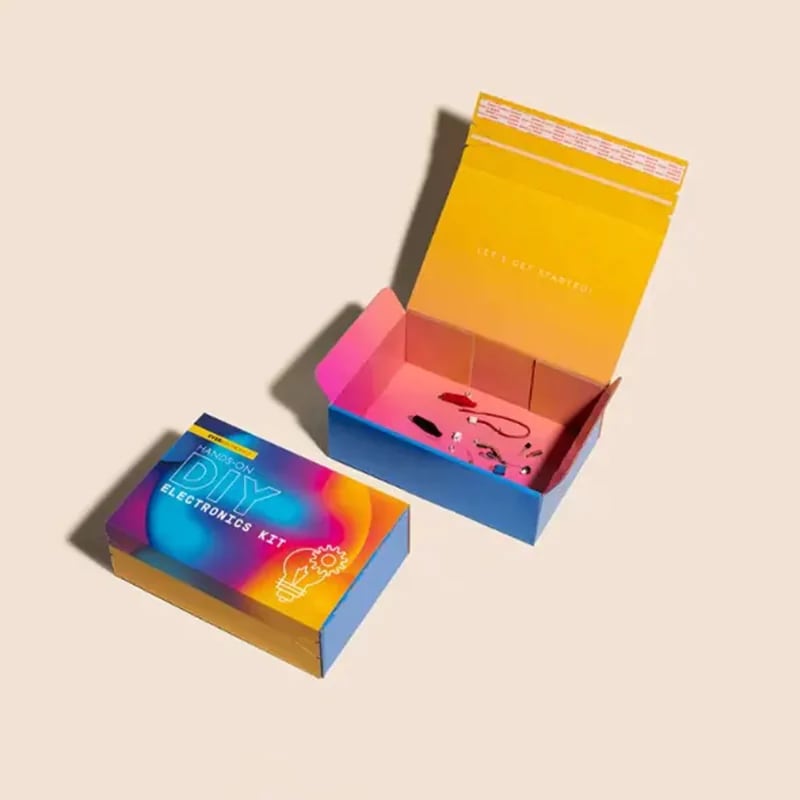 custom printed tuck top box