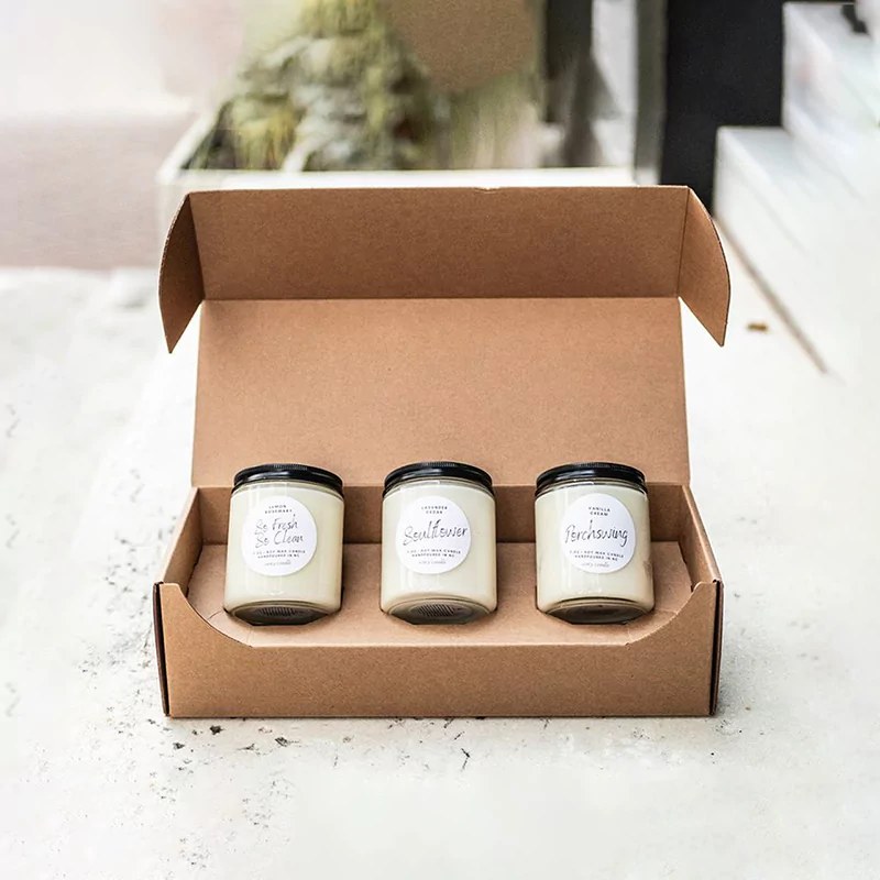 custom Candle shipping boxes