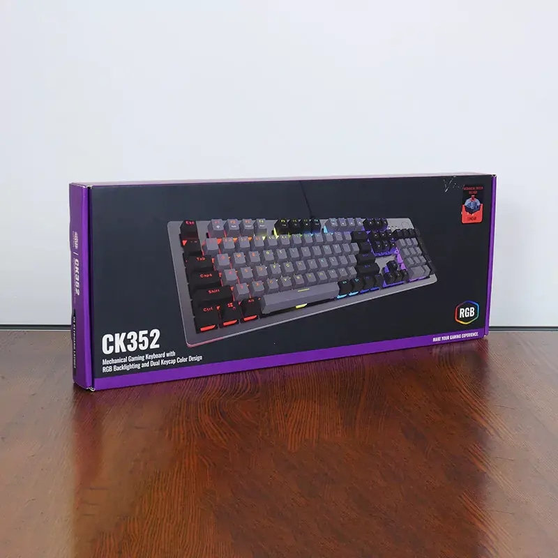 printed keyboard box