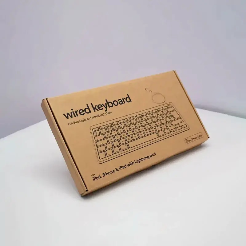 corrugated keyboard box