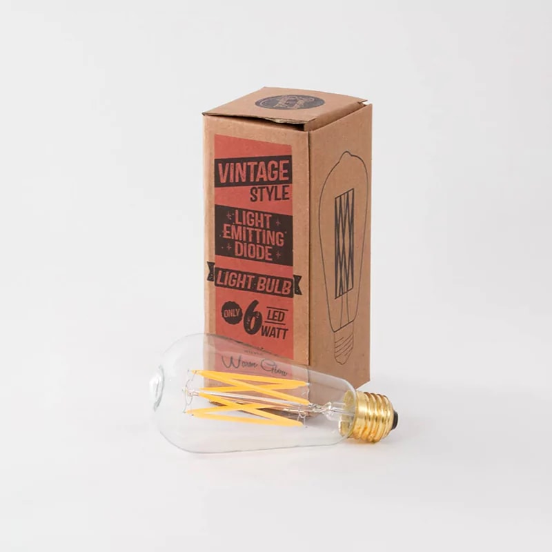 corrugated light bulb box