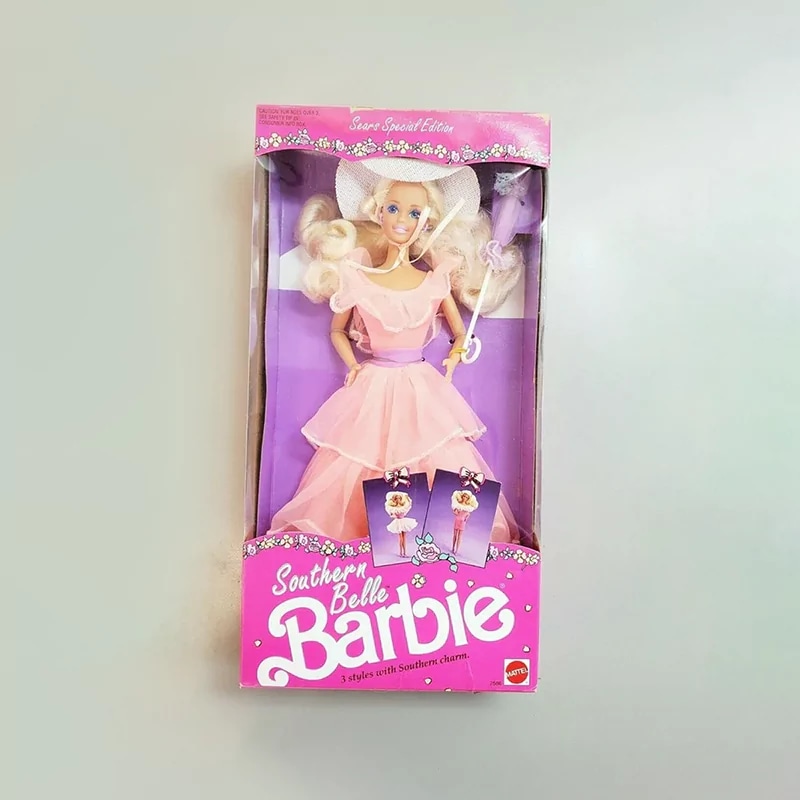 custom cardboard barbie doll box