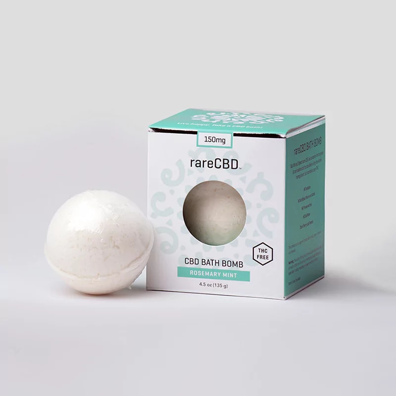 custom printed CBD Bath Both Box