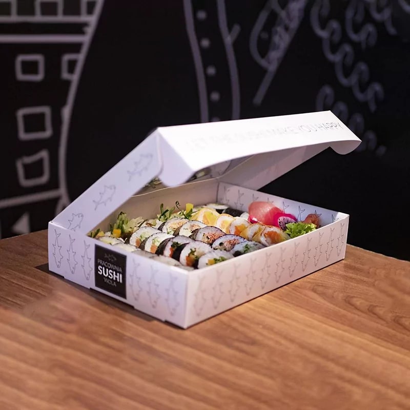 Simple Sushi Box Custom Sushi Boxes Wholesale | Sushi Packaging | Box Agency