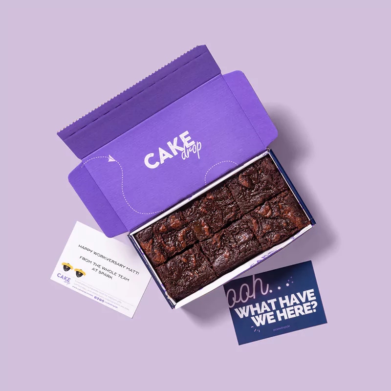 custom brownie box