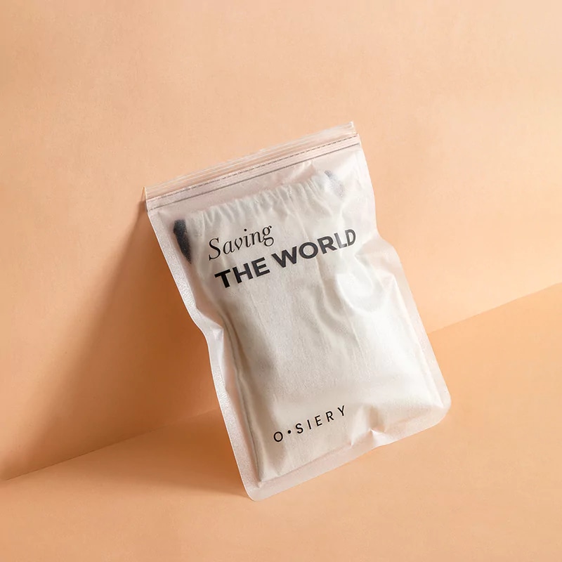 custom recycled pouch