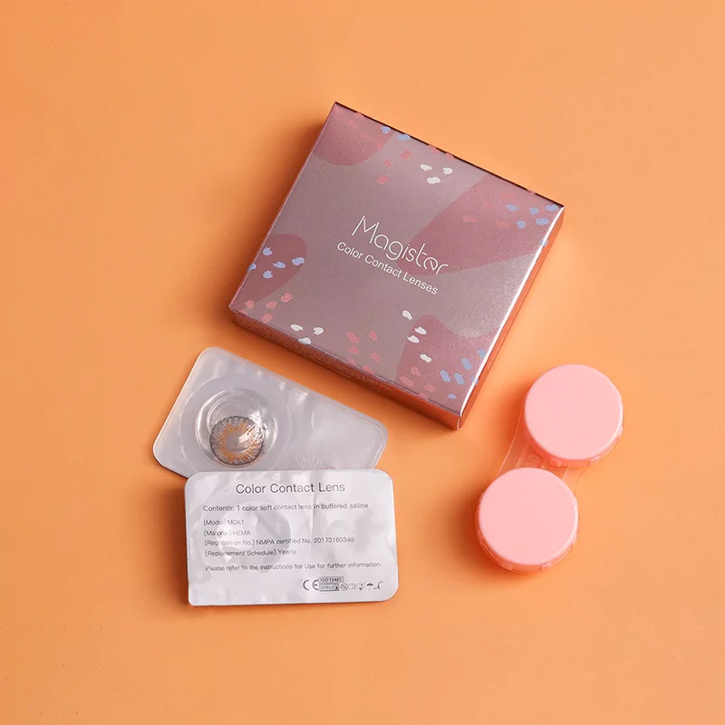 Red Contacts Box Custom Contact Lens Boxes - Box Agency