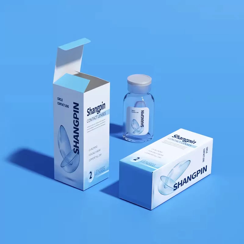 contact lens box