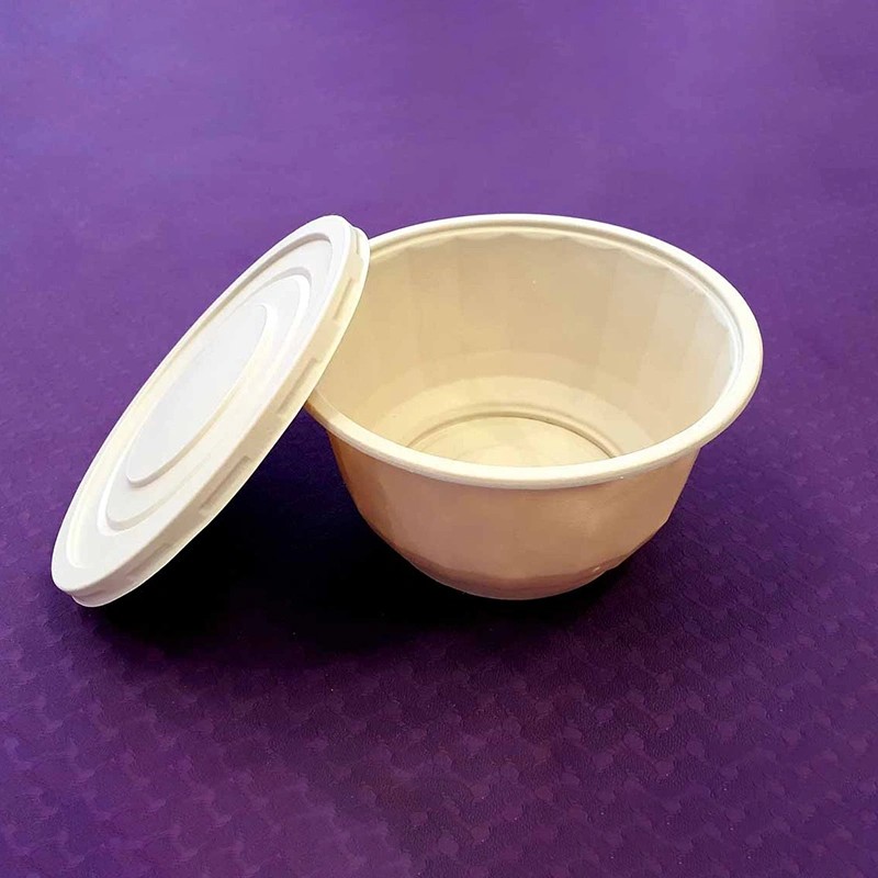 Custom plain Compostable front Bowls