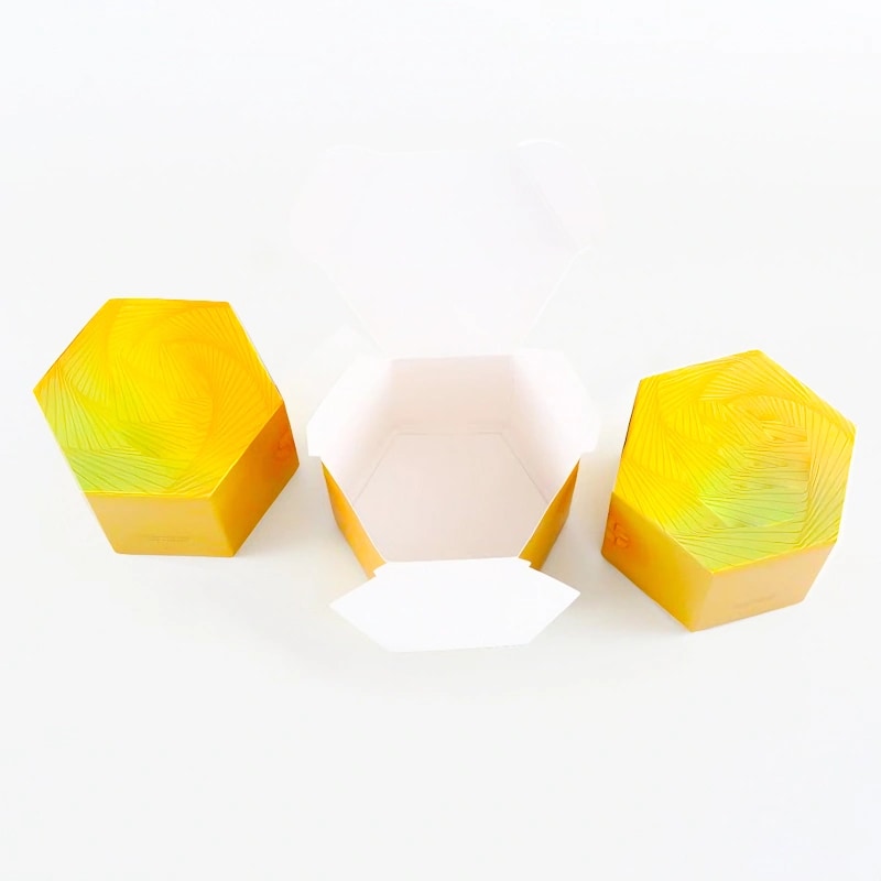 cardboard hexagon boxes