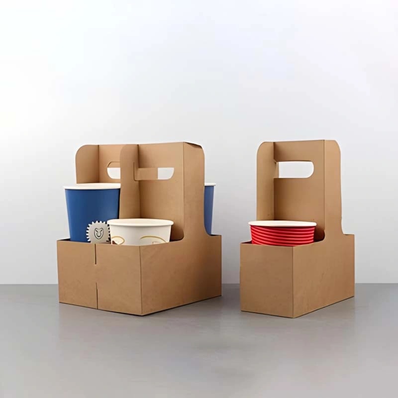 Corrugated custom beverages carrier