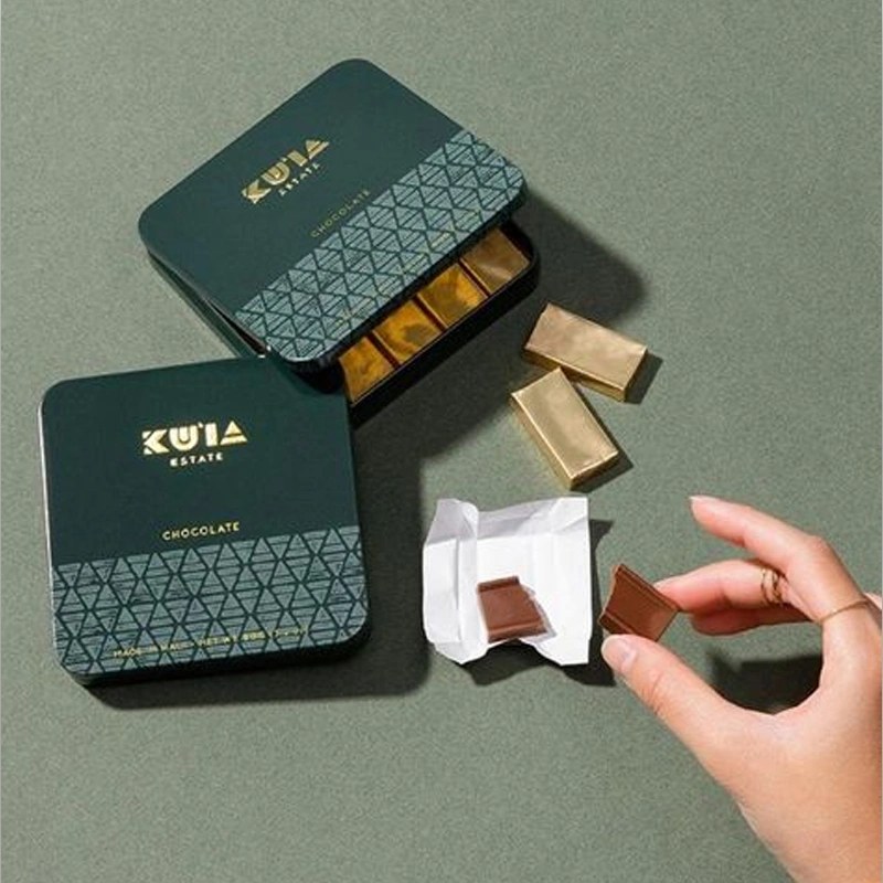 Custom printed Chocolate Tin Box