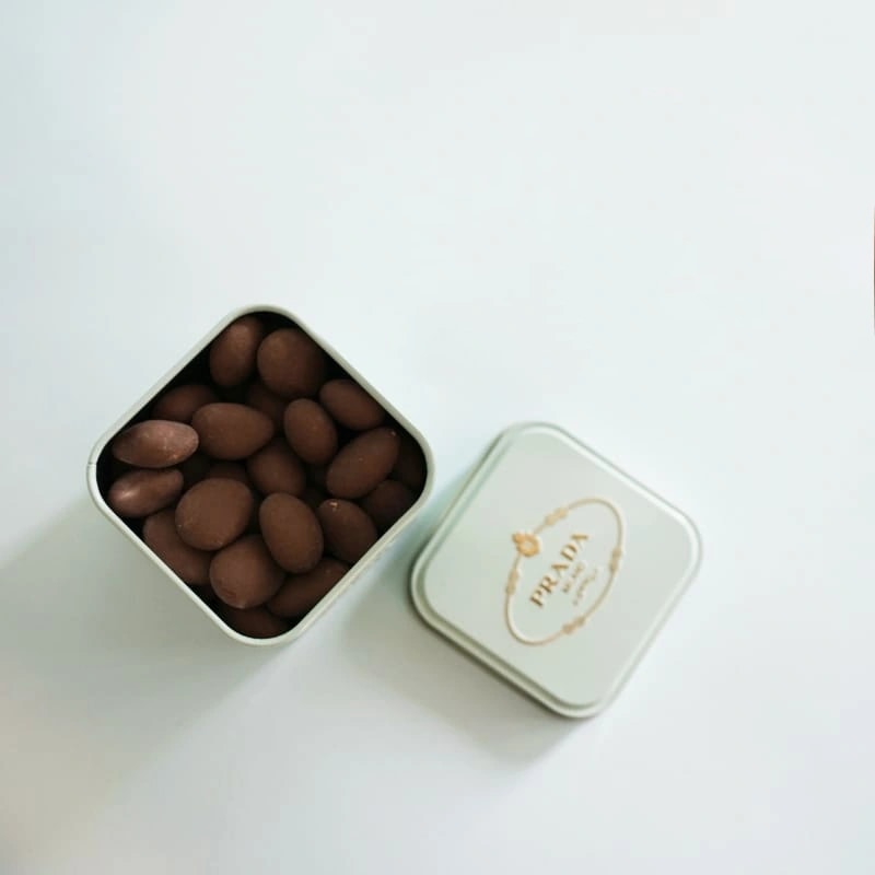 two piece Chocolate Tin Box