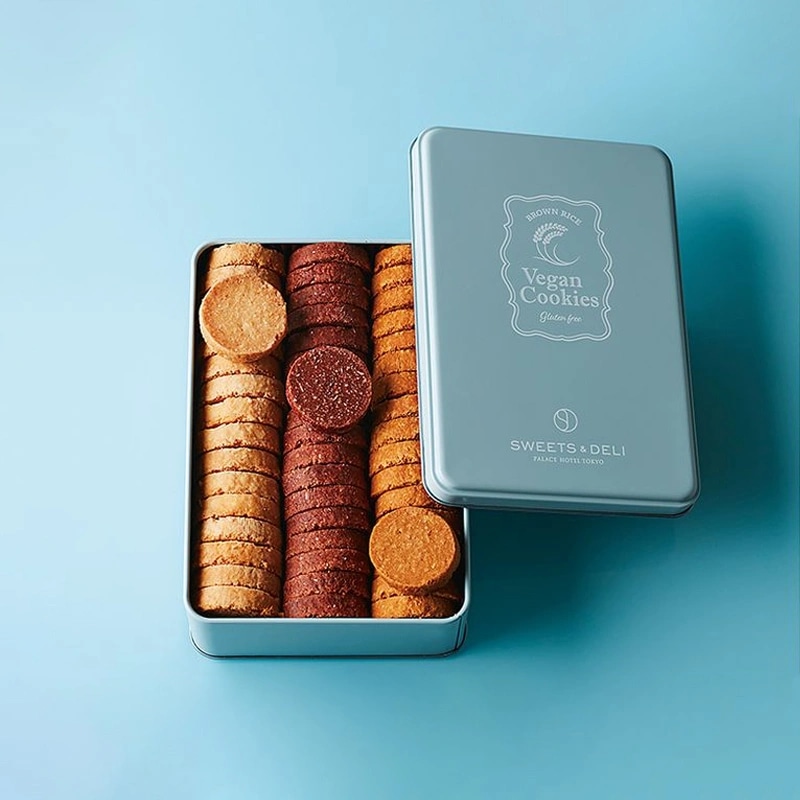 Custom aluminum Cookie Tin Boxes