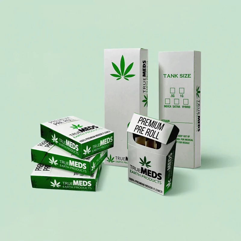custom CBD Pre Roll Packaging