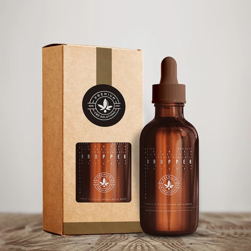 Custom CBD Window Boxes packaging