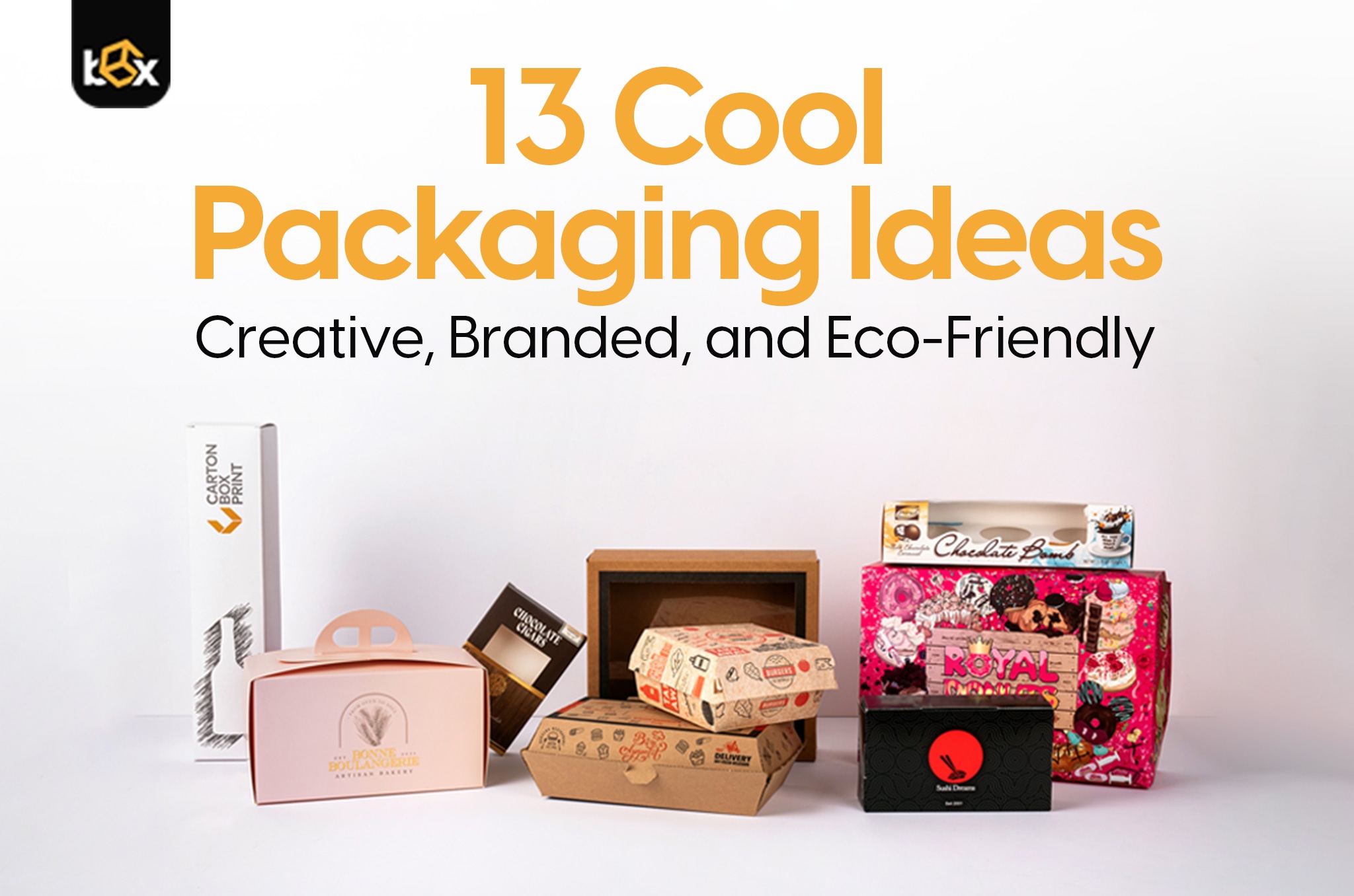 Packaging Sample 13 Cool Packaging Ideas: Creative, Branded, and Eco-Friendly - Box Agency