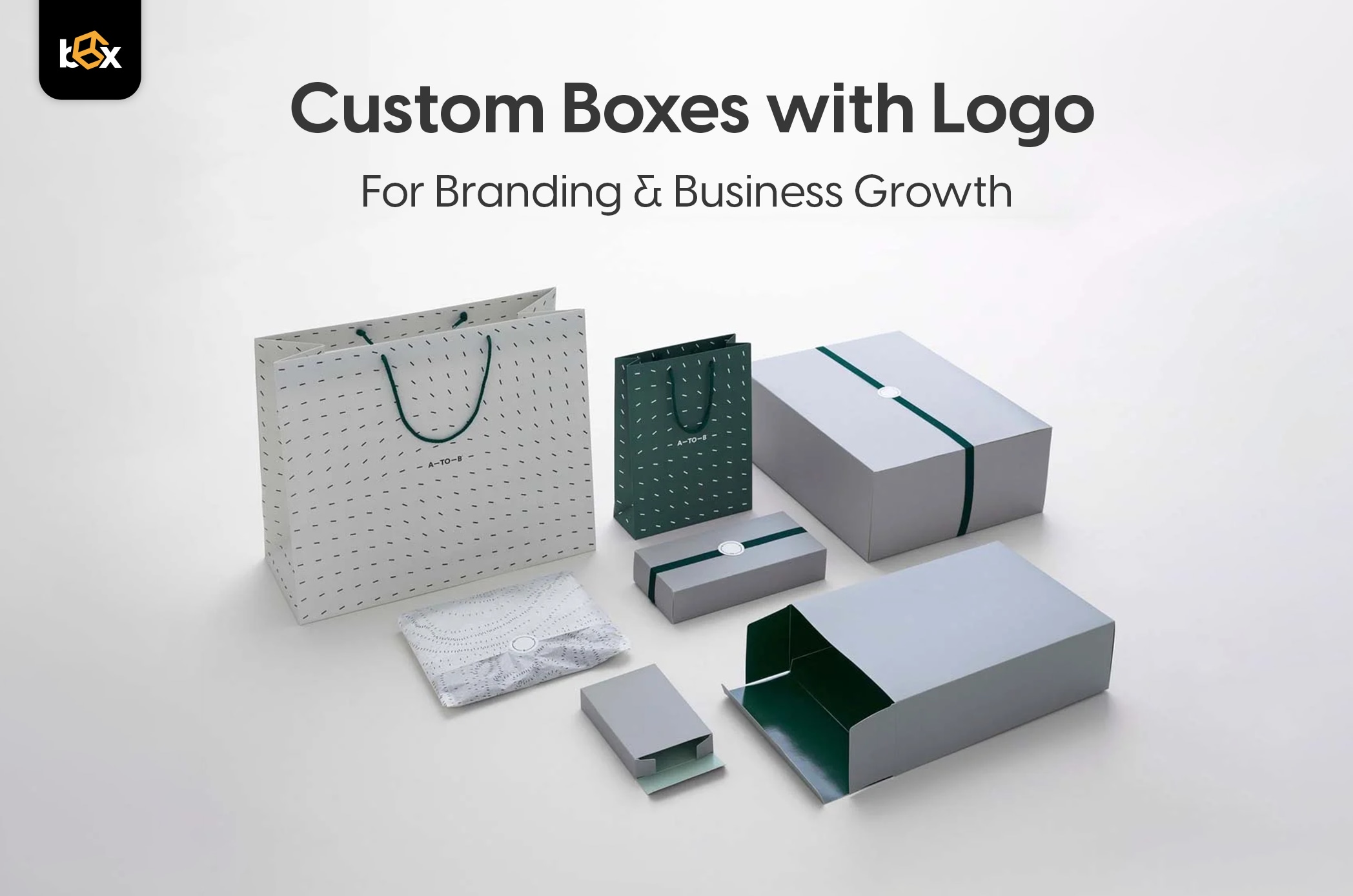 Custom Boxes with Logo For Branding & Business Growth - Box Agency