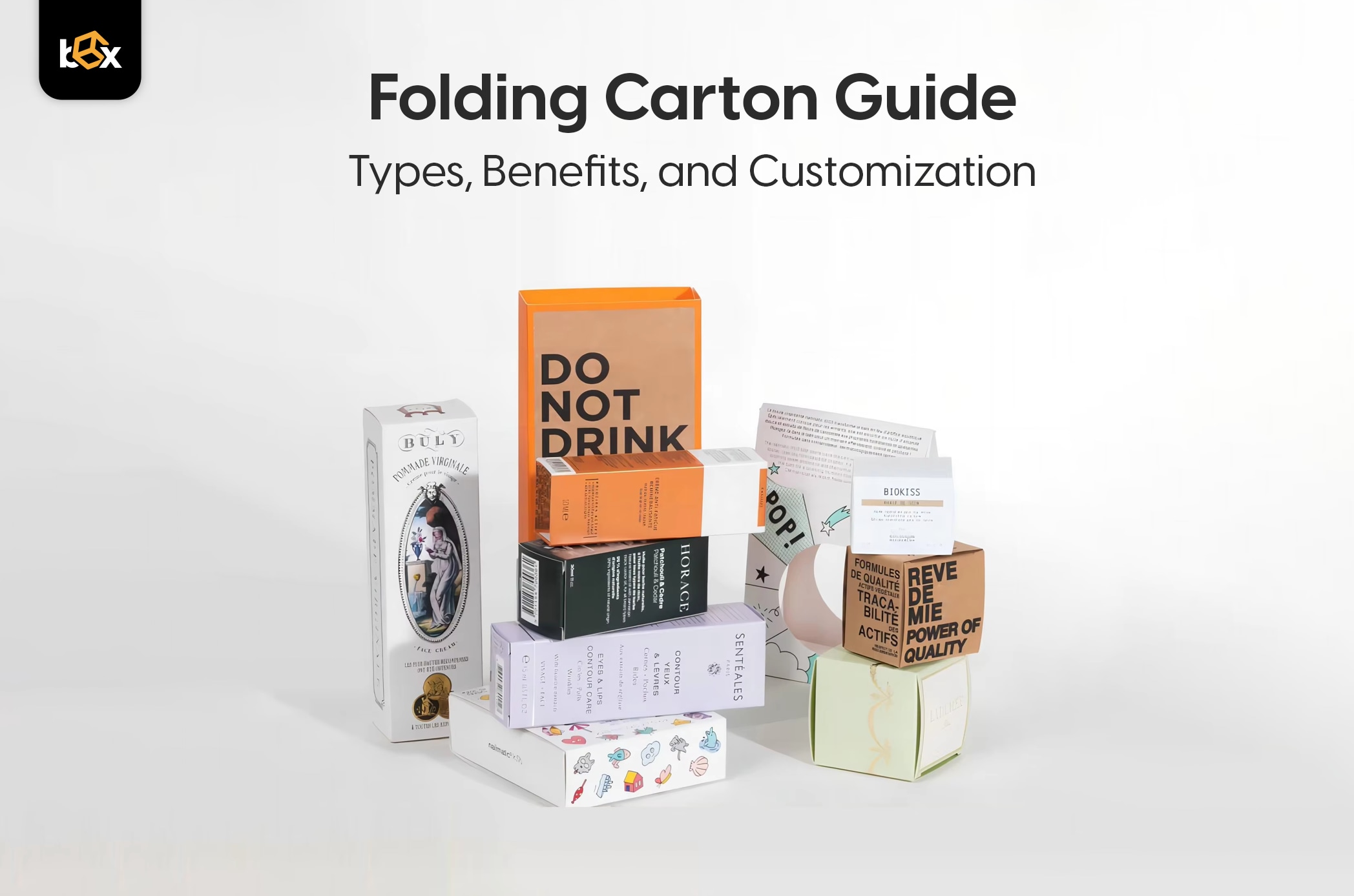 Folder Carton Example Folding Carton Guide: Types, Benefits, and Customization - Box Agency