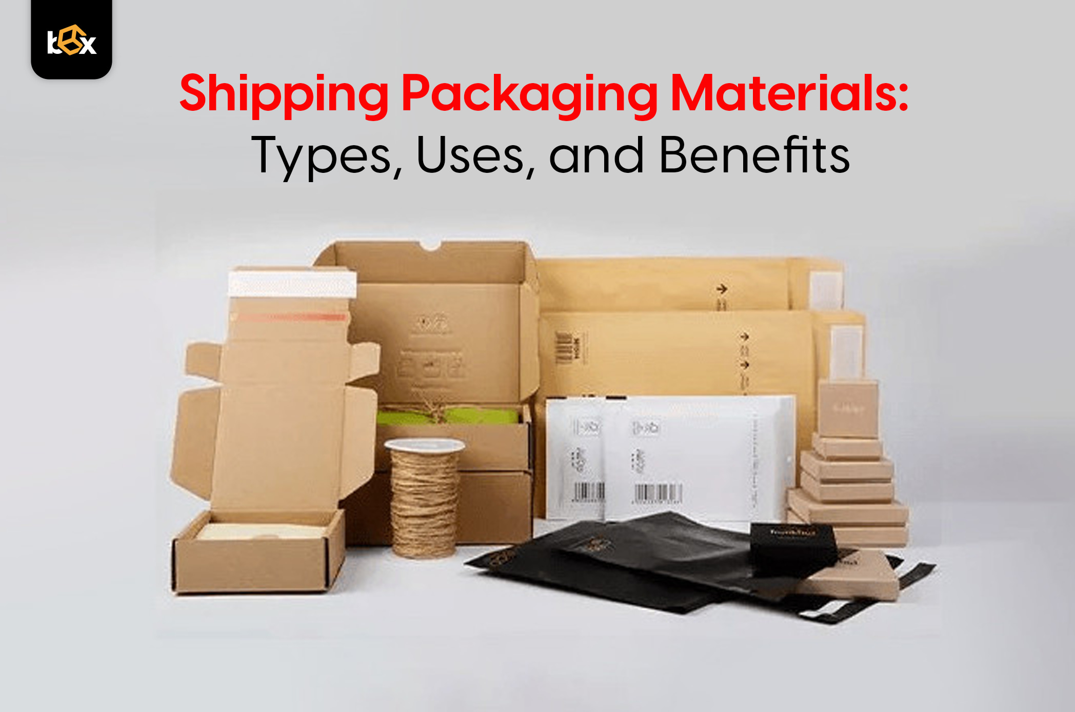 Shipping Packing Types Shipping Packaging Materials: Types, Uses, and Benefits - Box Agency