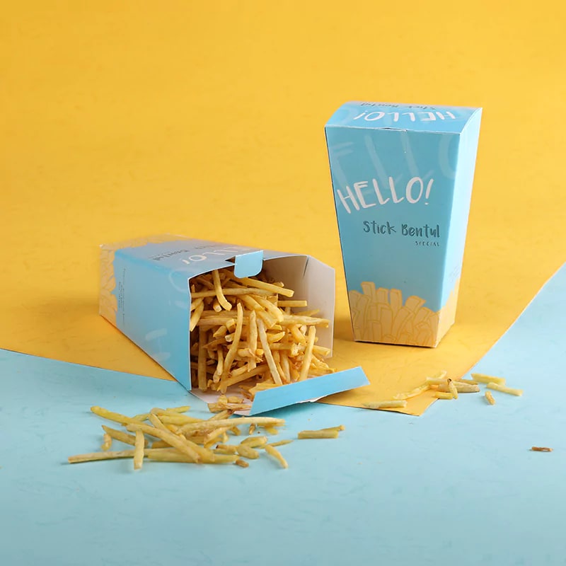 Custom French Fries Boxes, Free Shipping & Lowest Prices