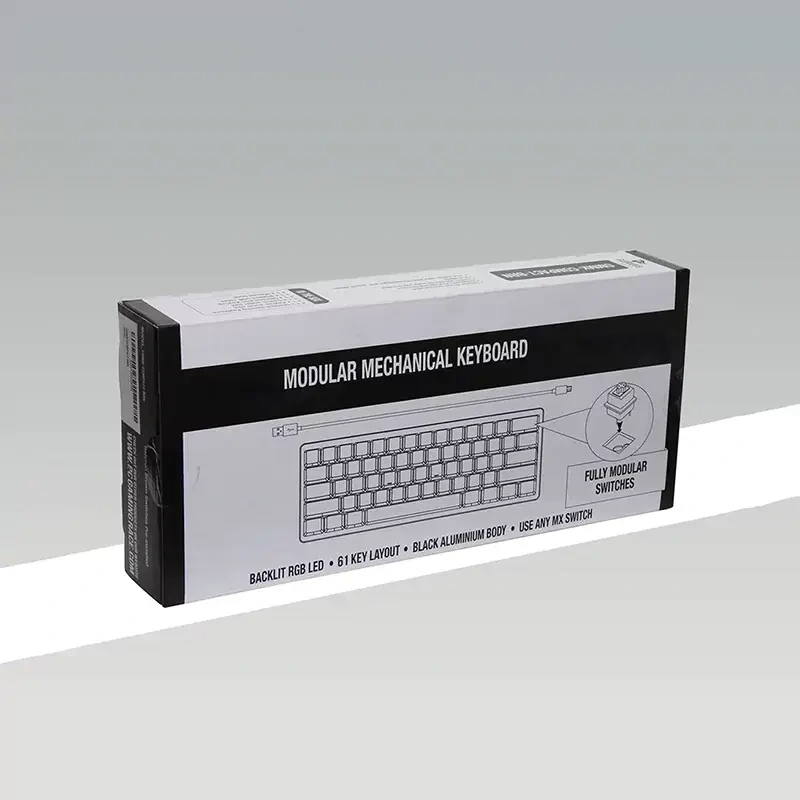 Typepad Box Custom Keyboard Packaging Boxes - Box Agency