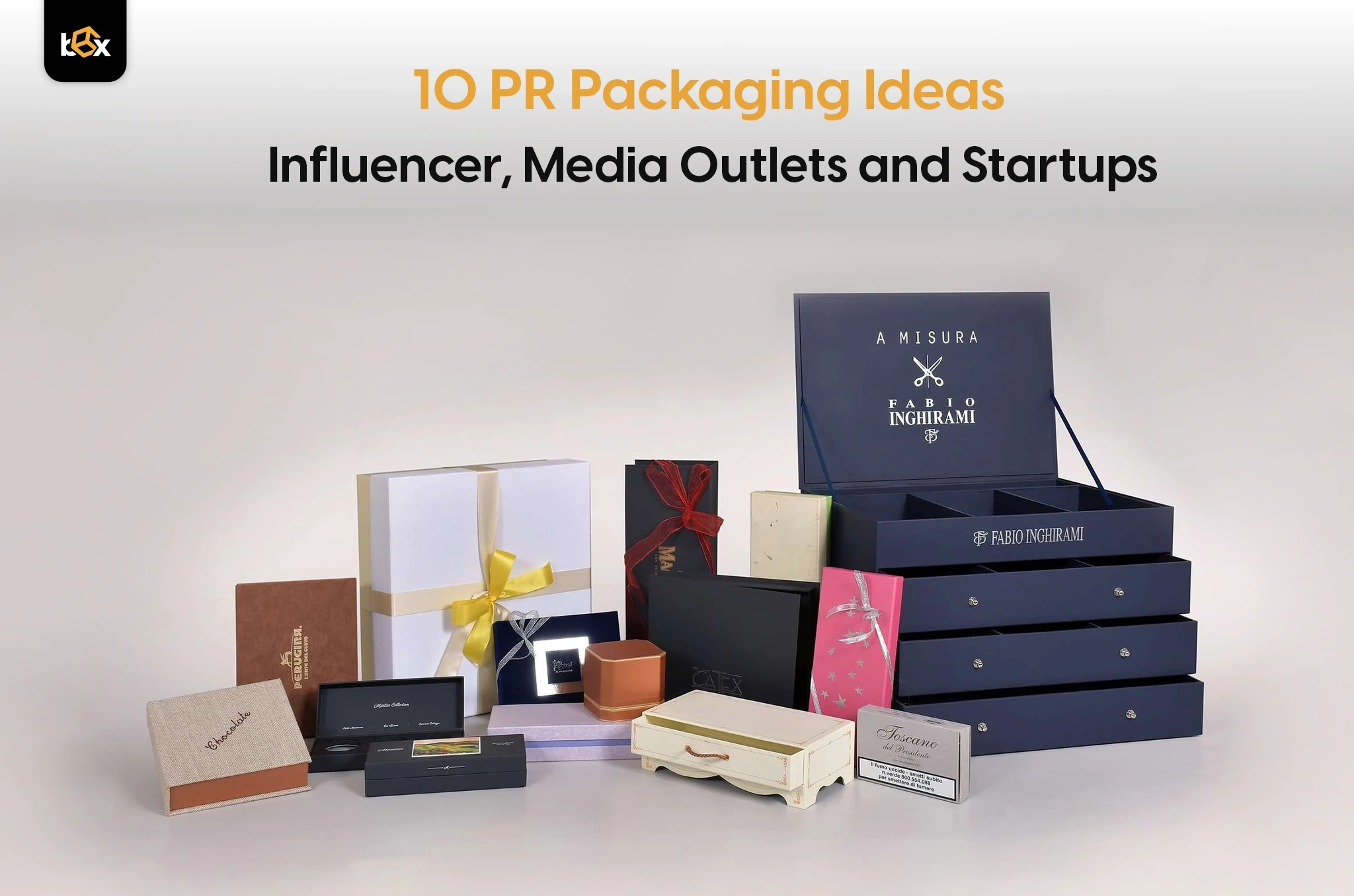 10 PR Packaging Ideas: Influencer, Media Outlets and Startups - Box Agency