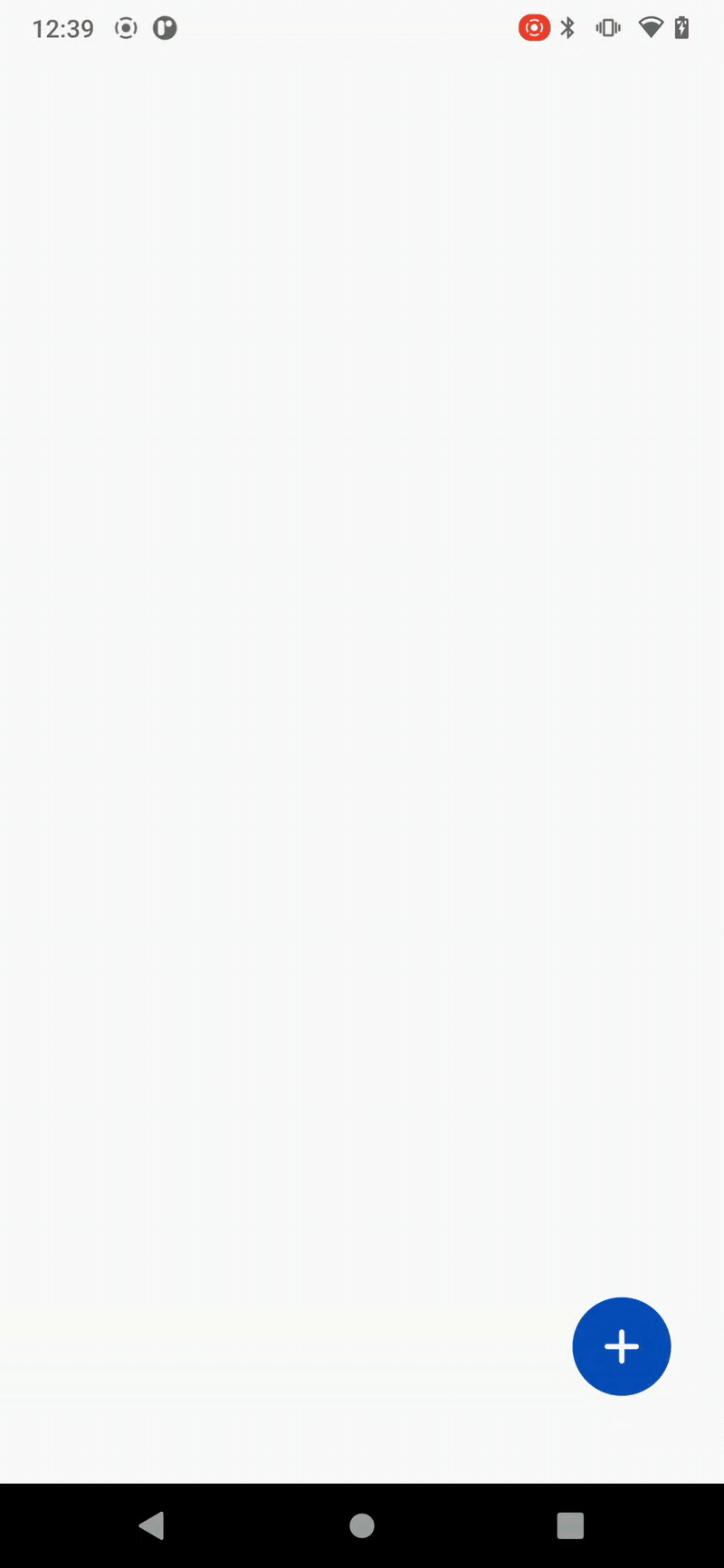 React Native Action FAB Button Demo