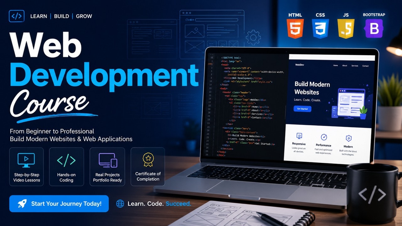 Front-End Web Development Course in Raja Ka Tajpur