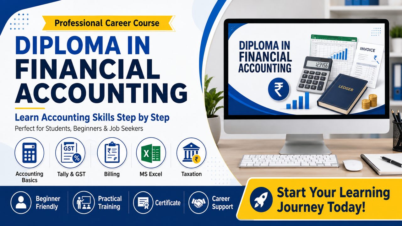 Diploma in Financial Accounting at Guru Computer Institute, Bijnor