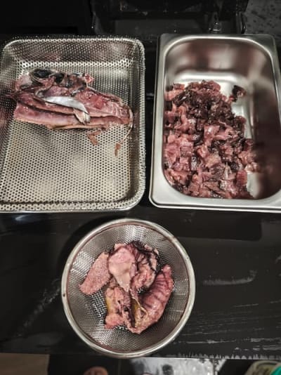处理食材