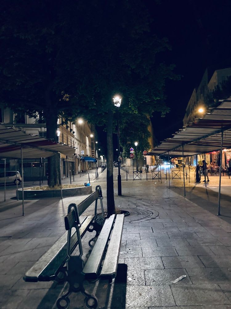 Lignes de fuite by night